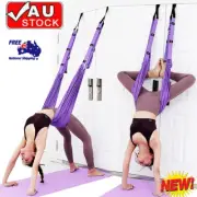 Aerial Yoga Rope Hammock Anti-Gravity Bend Down Handstand Training Yoga Swing ET