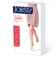 Jobst UltraSheer Compression Stockings Knee High 15-20 mmHg Natural L