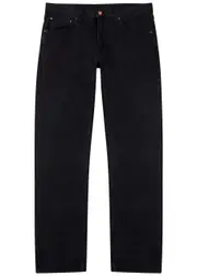 Nudie Jeans Gritty Jackson Black Straight-leg Jeans - 28 (W28 / XS) 28 (W28 / XS)
