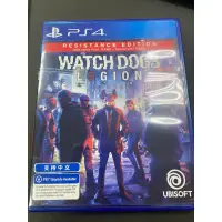 在飛比找蝦皮購物優惠-二手商品 PS4 看門狗3 自由軍團 奪回倫敦 抵抗組織 W