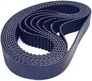 2pcs T5 Timing Belt Rubber Closed Loop Length Perimeter 200-225mm Width 6mm, 10mm, 15mm, 16mm, 20mm, 25mm Easy to carry(T5-220 44 teeth,2PCS_16MM)