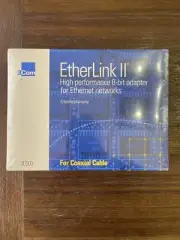 3Com EtherLink II High Performance 8-bit Adapter 3C503 BRAND NEW IN BOX Ethernet