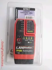 Platinum Tools TP500 LanSeeker Cable Tester Cat 3, 4, 5, 5e, 6 Lan Coax Tone
