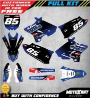 FURY STYLE decal kit Fits Yamaha YZ 125 2015 - 2020 Full Custom Graphics Kit