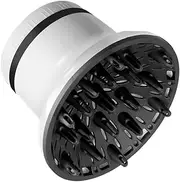 ELAYARD Hair Dryer Diffuser Attachment for Curly Hair Fit Blow Dryer Accessory Gentle Drying Tool for Wavy Styles Salon Quality Results