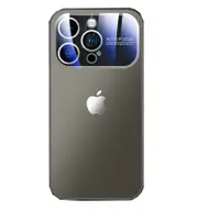 Designed for iPhone 14 Pro Max Case, Full Body Rugged Case with Camera Lens Protector - Grey