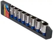 Crescent 8 Piece 1/2" Drive 12 Point Standard Metric Socket Set - CSAS1N
