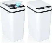2Pack 11L Kitchen Trash Can, Compost Bin, Trash Can for Home, Kitchen Waste Bins, Trash Bins with Lid,