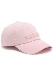 Rotate Sunday Logo-embroidered Cotton cap - Light Pink ONE SIZE