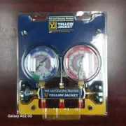42021 Yellow Jacket 2-Valve Mechanical Manifold Gauge Set