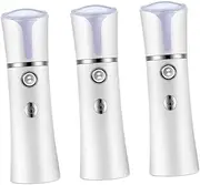 Housoutil Pcs Facial Spa Steamer Nano Spray Face Humidifier Ml Tank Charging Pore Cleaner for Face Portable Facial Care Steamer Sprayer