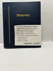 Memory Book Scrap Book 11.5 X 9.5 52 Top loading Acid Free Archival Safe New