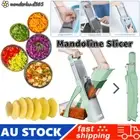 Safe Adjustable Mandoline Slicer Vegetable Chopper Dicer Mandolin Kitchen