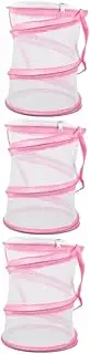 3pcs Butterfly Net Habitat Mesh Net Protection Netting Garden Cage Butterflies Cage for Boys and Girls