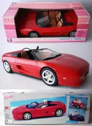 RARE 2000 BARBIE FERRARI F355 GTS CAR VEHICLE MATTEL NEW !