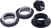 Bicycle Headset for Mountain Bike, Threadless Tapered Design Components