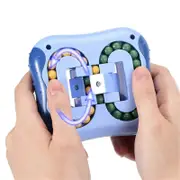 Rotating Magic Bean Toys Decompression Rotating Small Beads Fidget Spinner Magic Cube Toys for Unise