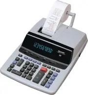Sharp 12-Digit Print Calculator Desktop Size Adding Machine, Perfect for Everyda