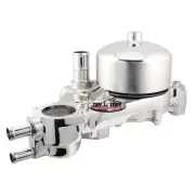 Tuff Stuff 1310A Platinum Style Water Pump w/Pulley Aluminum Casting Chrome
