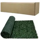 116" X 40" Artificial Dark green Roll Hedge Fence Covering Roll - Free Shipping