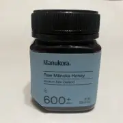 Manukora MGO 600+ Manuka Honey 8.82 Ounces 250g New Zealand