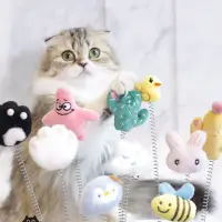 在飛比找蝦皮購物優惠-逗貓棒 吸盤逗貓玩具 可愛卡通貓玩具逗貓桿 貓薄荷玩具 寵物