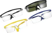 iplusmile 8pcs Protective Goggles Fog Cycling Goggles with Protection Splash for Outdoor Use Durable Polycarbonate and Ab Material Tinted Lenses
