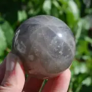 60mm 285g Blue Rose Quartz Crystal Sphere, Universal Love, Brazil