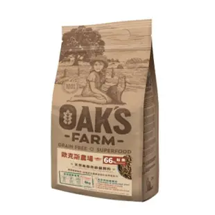 【OAKS FARM 歐克斯農場】天然無穀貓飼料 6kg(貓飼料、貓乾糧、無穀貓糧)