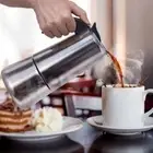 Portable Coffee Maker Stainless Steel Filter Coffee Pot Mocha Pot Espresso