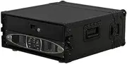 Odyssey Innovative Designs Black Label 4 Spaces Ata Amp Rack