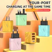 40W QC 3.0 Fast Charger USB Type C Quick Charging Mobile Phone Wall Adapter