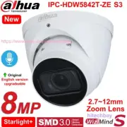 Dahua IPC-HDW5842T-ZE-S3 8MP Starlight+ 4x Zoom WizMind S Camera PoE SMD3.0 Mic