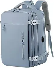 [USSADDIEHU] Travel Backpack for Men Women Laptop Backpack 15.6 Inch Carry On Backpack Cabin Bags for Travel