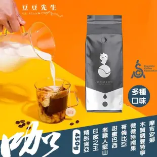 【豆豆先生與他的阿肥】尋豆師8種咖啡豆任選(450G｜肯亞/哥倫比亞/薇薇特南果/曼特寧)