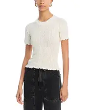 Sea Abbie Knit Short Sleeve Tee