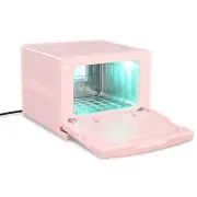 Byootique 8L 2-in-1 Pink Towel Warmer Cabinet Facial Towel Heater Spa Nail Salon