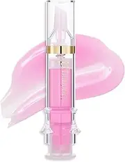 DAGEDA Lip Plumper, Plumping Lip Oil, Glossy Finish, Spicy Lip Gloss with Chili Extract, Ultra-Hydrating & Nourishing Plump, Lip Moisturizing Makeup - 01 Pink