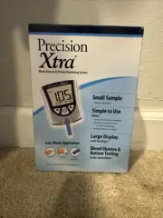 Precision Xtra Blood Glucose & Ketone Monitoring System NEW SEALED FREE SHIPPING