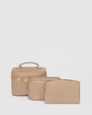 Taupe Cosmetic Case Pack