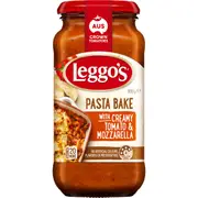 Leggo's Creamy Tomato & Mozzarella Pasta Bake Sauce 500g