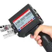 Handheld Inkjet Printer 600DPI Logo Date QR Barcode Batch Coding Machine
