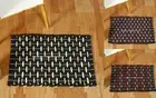 Indian Floor Rug Home Indoor Doormat Carpet Hand Woven Cotton Bath Rug Floor Mat