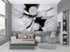 3D Space Sphere Wallpaper Wall Mural Removable Self-adhesive 308