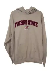 Champion Fresno State on Front Harvard on Back/Embroidered Logos Sz X-Large