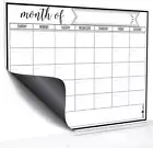 Magnetic Dry Erase Refrigerator Calendar, Large Calendar Whiteboard Planner