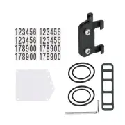 2Pcs Bike Race Number Plate Holder Racings Cards Bracket for Cycling Parts
