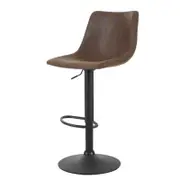 Artiss Set of 2 Brown Vintage Kitchen Bar Stools