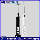 3 Modes Electric Handheld Milk Frother Blender with USB Charger Bubble Maker AU