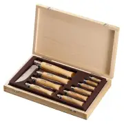 Opinel Classic Gift Wooden Box Inox Steel Knives Beechwood - Set of 10